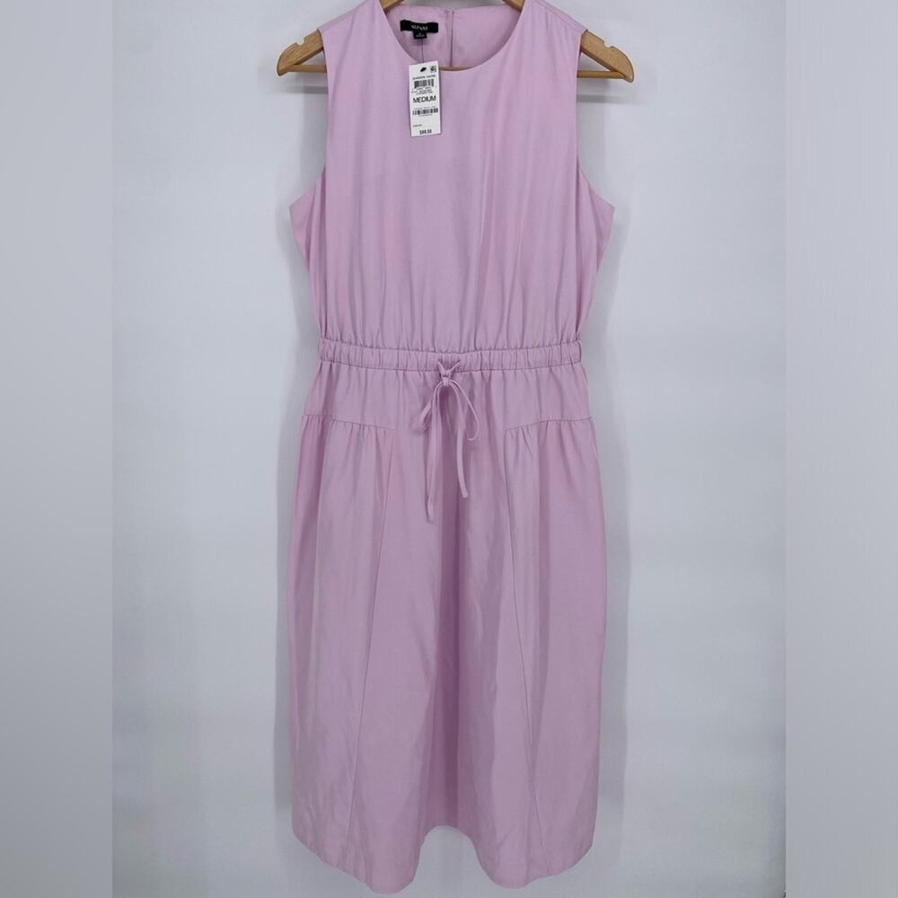 Alfani Dress Women's Medium Shift Feminine Fairy Relaxed Costal Midi Lavender